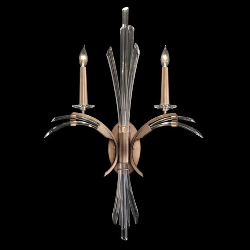Trevi Two Light Wall Sconce in Soft Bronze Ombre (48|7827503ST)