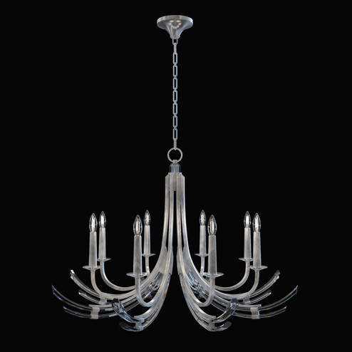 Trevi Eight Light Chandelier in Silver Leaf (48|7821401ST)