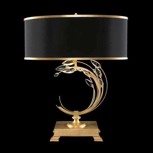 Crystal Laurel One Light Table Lamp in Gold Leaf (48|771510SF34)