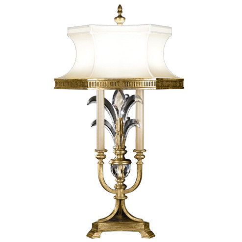 Beveled Arcs Three Light Table Lamp in Gold (48|769410ST)