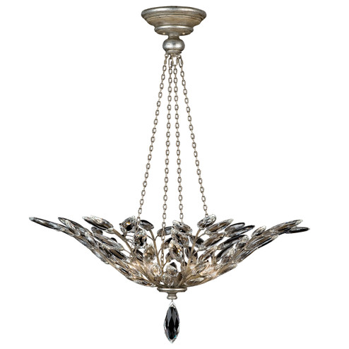 Crystal Laurel Four Light Pendant in Silver (48|753640ST)