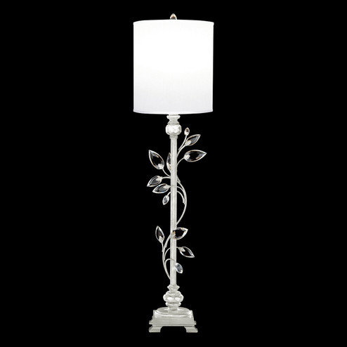 Crystal Laurel One Light Console Lamp in Silver Leaf (48|752915SF41)