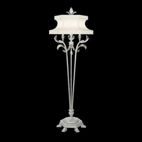 Beveled Arcs One Light Floor Lamp in Silver Leaf (48|737420SF4)