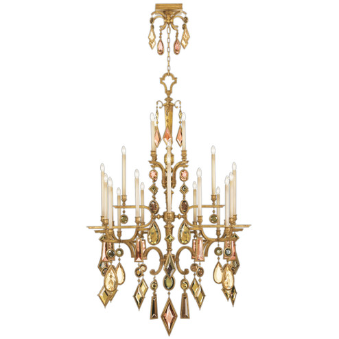 Encased Gems 24 Light Chandelier in Gold (48|7146401ST)