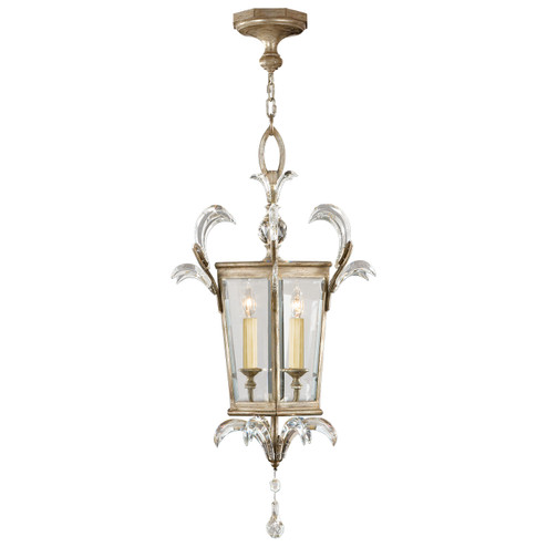 Beveled Arcs Three Light Lantern in Silver (48|705440ST)