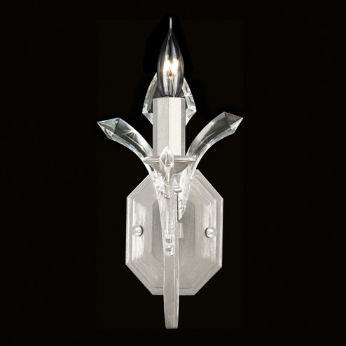 Beveled Arcs One Light Wall Sconce in Silver Leaf (48|705050SF4)