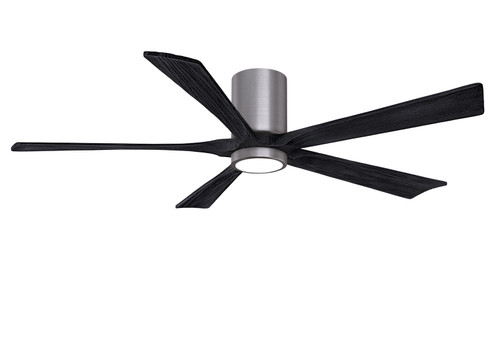 Irene-5HLK 60'' Ceiling Fan in Brushed Pewter (101|IR5HLKBPBK60)