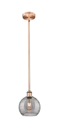 Edison One Light Mini Pendant in Antique Copper (405|6161SACG12138SM)