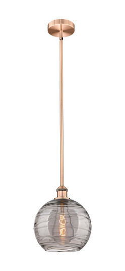 Edison One Light Mini Pendant in Antique Copper (405|6161SACG121310SM)