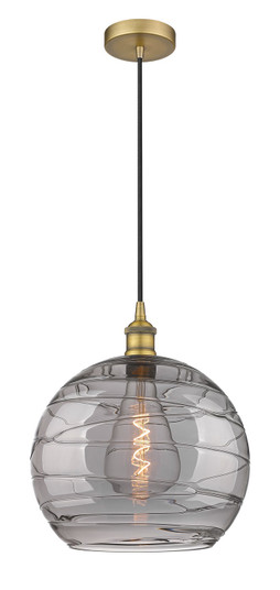 Edison One Light Pendant in Brushed Brass (405|6161PBBG121314SM)