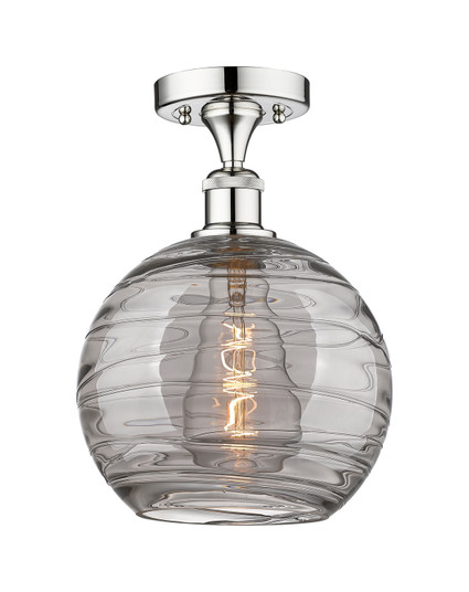 Edison One Light Semi-Flush Mount in Polished Chrome (405|6161FPCG121310SM)