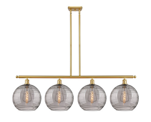 Ballston Four Light Island Pendant in Satin Gold (405|5164ISGG121312SM)