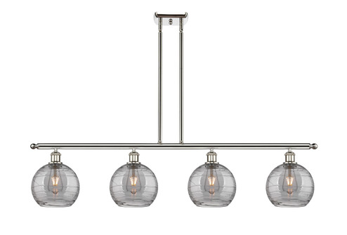 Ballston Four Light Island Pendant in Polished Nickel (405|5164IPNG12138SM)