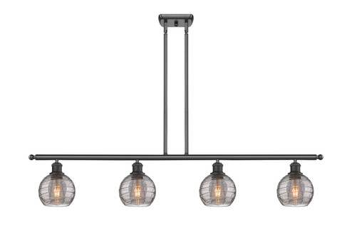 Ballston Four Light Island Pendant in Oil Rubbed Bronze (405|5164IOBG12136SM)