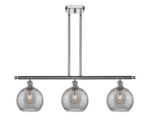 Ballston Three Light Island Pendant in Polished Chrome (405|5163IPCG12138SM)