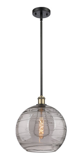 Ballston One Light Mini Pendant in Black Antique Brass (405|5161SBABG121312SM)