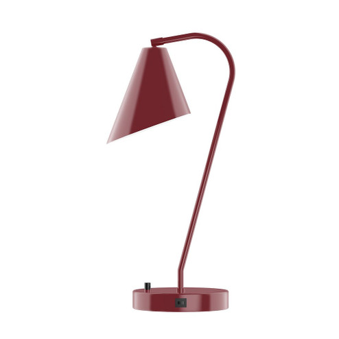 J-Series LED Table Lamp in Barn Red (518|TLC41555L10)