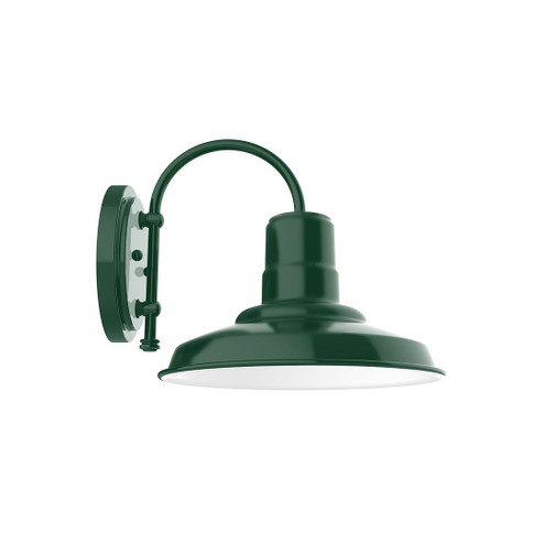 Warehouse One Light Wall Sconce in Forest Green (518|SCC18242G05)