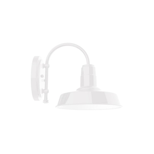 Warehouse One Light Wall Sconce in White (518|SCC18144)