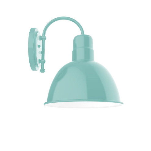 Deep Bowl One Light Wall Sconce in Sea Green (518|SCC11648W12)
