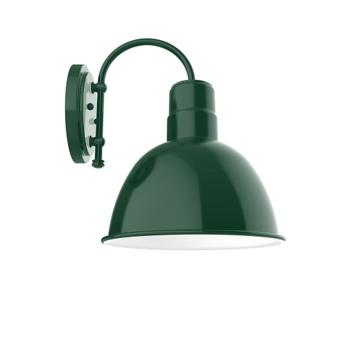 Deep Bowl LED Wall Sconce in Forest Green (518|SCC11642W12L12)