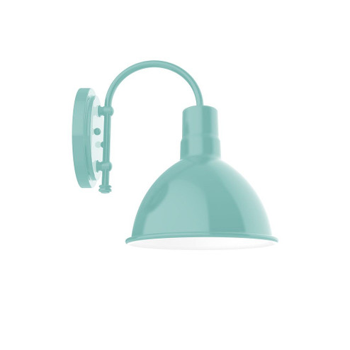 Deep Bowl One Light Wall Sconce in Sea Green (518|SCC11548G06)