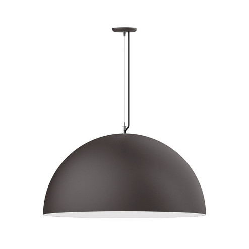 XL Choices LED Pendant in Bronze Matte w/White Interior (518|PEG2315744C20L14)