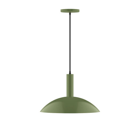 Glow LED Pendant in Fern Green (518|PEBX47622C04L13)