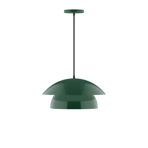 Nest LED Pendant in Forest Green (518|PEBX44642C22L12)