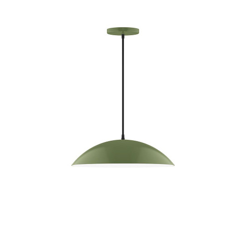 Plateau LED Pendant in Fern Green (518|PEB43822C22L13)
