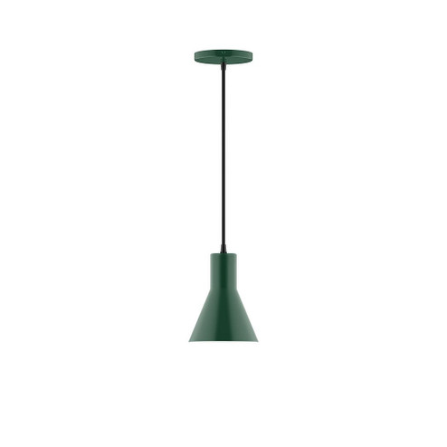 Flare LED Pendant in Forest Green (518|PEB43642C02L10)
