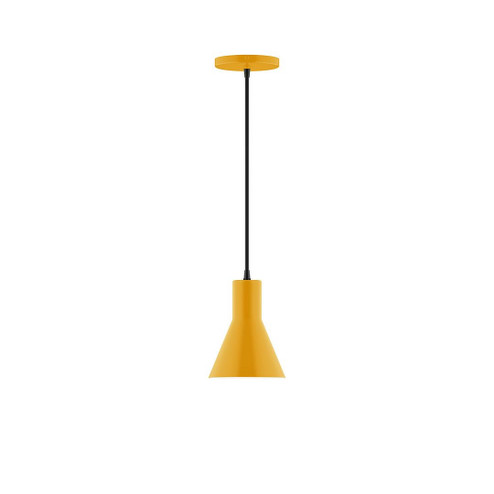 Flare LED Pendant in Bright Yellow (518|PEB43621C25L10)
