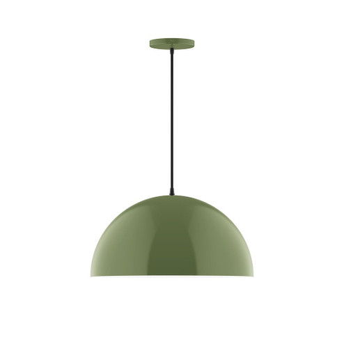 Arcade LED Pendant in Fern Green (518|PEB43322C21L13)