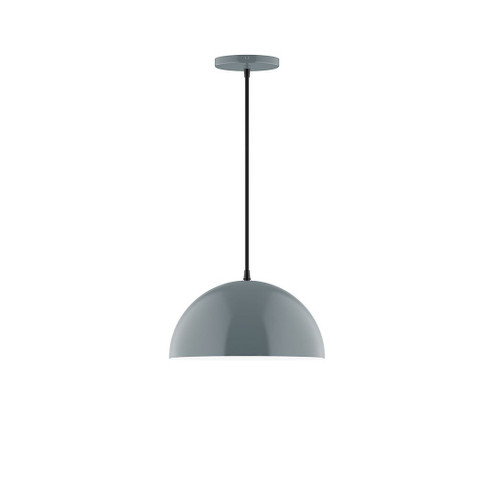 Arcade LED Pendant in Slate Gray (518|PEB43240C24L12)