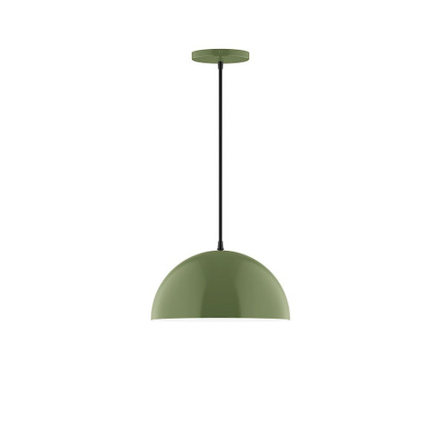 Arcade LED Pendant in Fern Green (518|PEB43222C02L12)