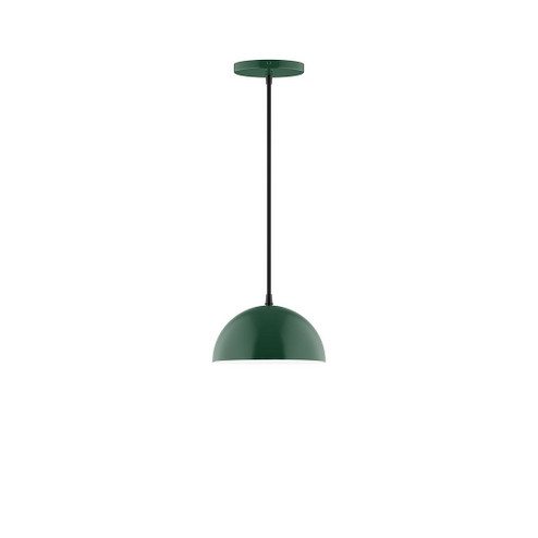 Arcade LED Pendant in Forest Green (518|PEB43142C21L10)
