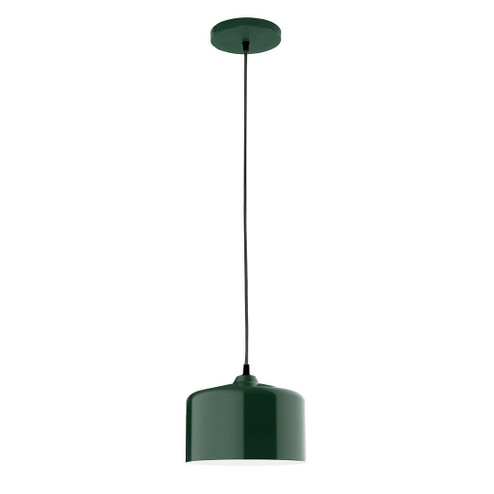 Julia LED Pendant in Forest Green (518|PEB41942C12L10)