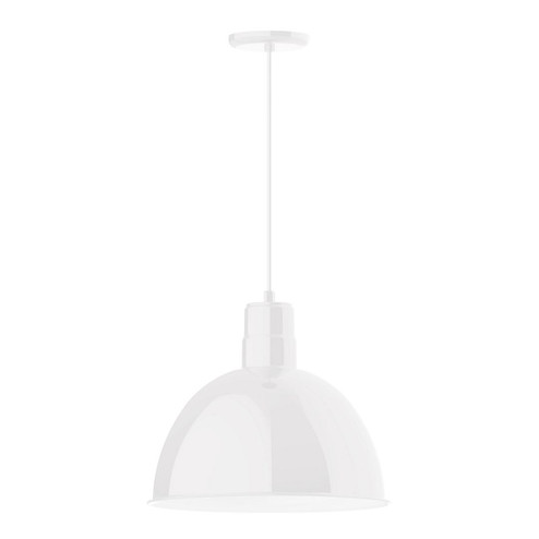 Deep Bowl LED Pendant in Forest Green (518|PEB11742C26L13)