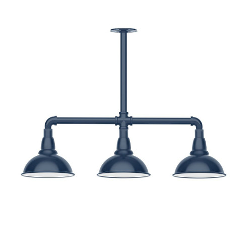 Cafe LED Pendant in Navy (518|MSK10550W08L10)