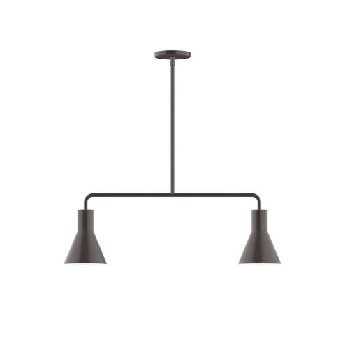 Flare LED Chandelier in Architectural Bronze (518|MSG43651L10)