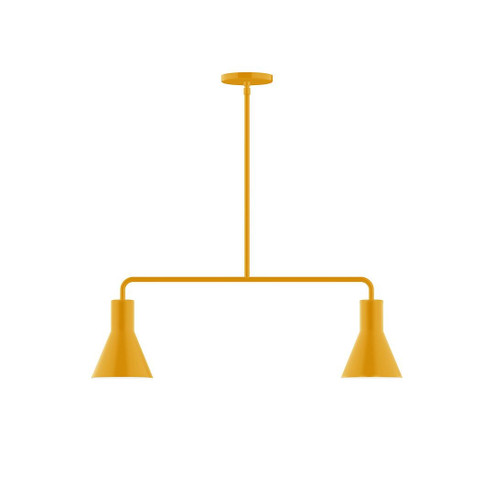 Flare LED Chandelier in Bright Yellow (518|MSG43621L10)