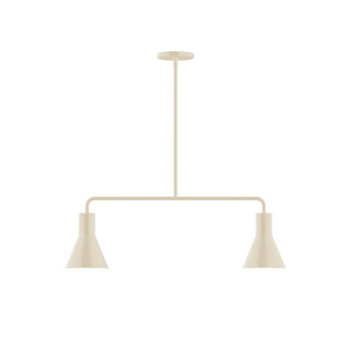 Flare LED Chandelier in Cream (518|MSG43616L10)
