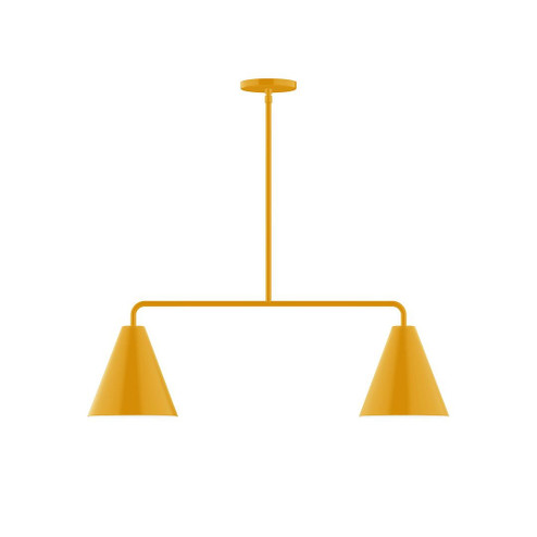 Axis LED Chandelier in Bright Yellow (518|MSG42021L10)