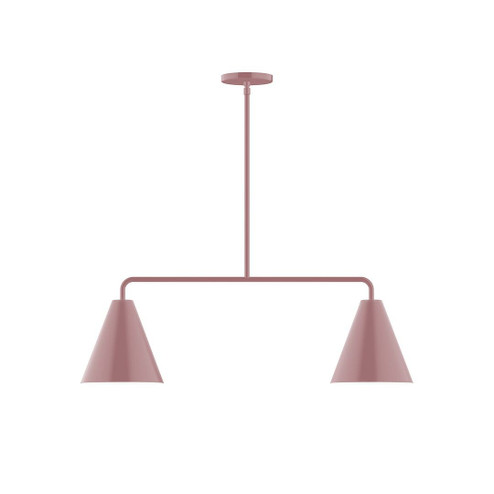 Axis LED Chandelier in Mauve (518|MSG42020L10)