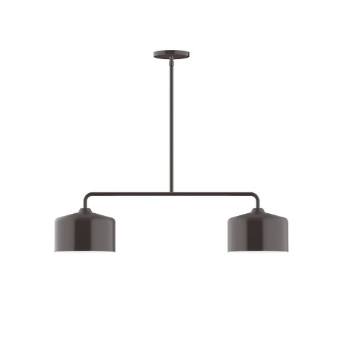 Axis LED Chandelier in Architectural Bronze (518|MSG41951L10)