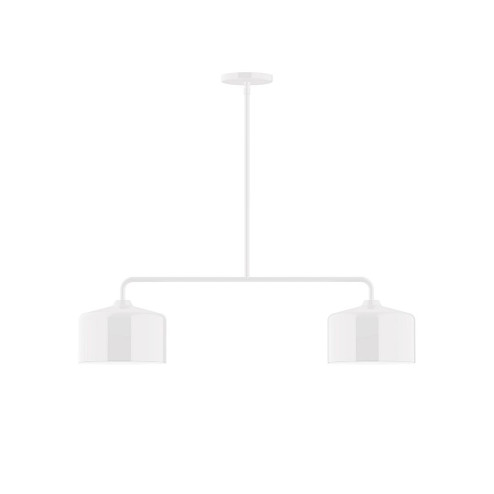 Axis LED Chandelier in White (518|MSG41944L10)