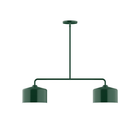 Julia LED Chandelier in Forest Green (518|MSG41942L10)