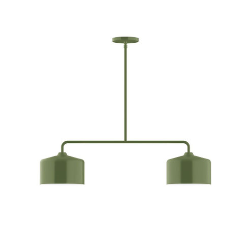 Julia LED Chandelier in Fern Green (518|MSG41922L10)
