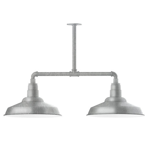 Warehouse LED Pendant in Painted Galvanized (518|MSD18449T30L13)