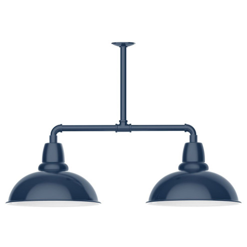 Cafe LED Pendant in Navy (518|MSD10850T36L13)
